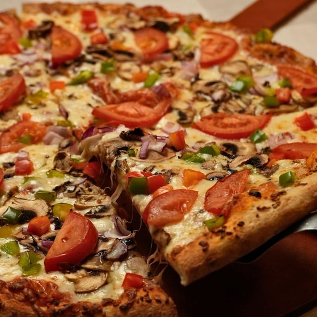 Vegan Pizza.